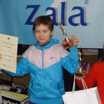 Živa Falkner na najvišji stopnički