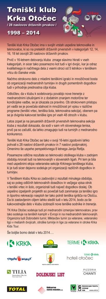 Poročilo dela kluba za leto 2014-4