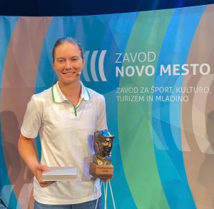 Živa Falkner - športnica leta 2020. Foto: Zavod Novo mesto