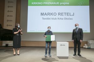 Marko Retelj - prejemnik Krkinega priznanja