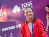 Živa na turnirju WTA250 v Portorožu.
